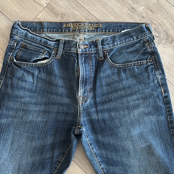 American Eagle Outfitters Men’s Original Straight Jeans - Size 34/30 - Picture 2 of 9